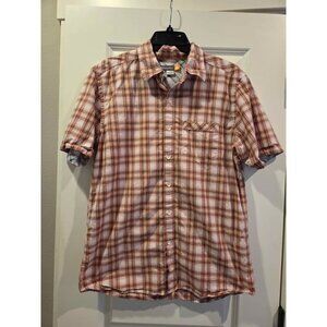 Quicksilver mens short sleeve button down